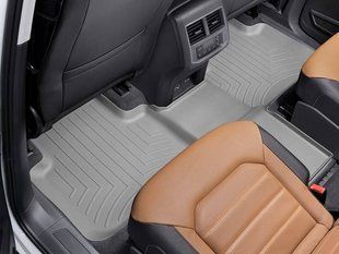 3D килимки для Volkswagen Atlas 2017- сірі задні Bucket Seats WeatherTech 4610842 141419 фото