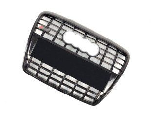 Решітка радіатора на Audi A6 C6 2004-2011 стиль S6 Black без PDC 427396 фото