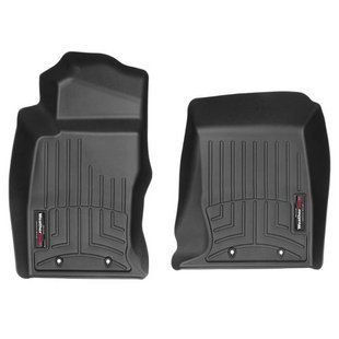 3D килимки для Jaguar F-Type 2016- чорні передні WeatherTech 448311 329222 фото