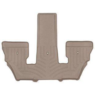 3D килимки для BMW X7 G07 2018- 6 місць бежеві 3 ряд WeatherTech 4515076 328301 фото