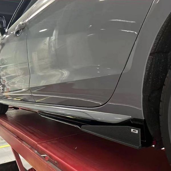 Накладки на пороги Audi A4 2015- B9 ABT 416088 фото Накладки на пороги Audi A4 2015- B9 ABT 416088 фото