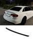 Спойлер на Audi A4 B8 2007-2011 V1 чорний глянець 431440 фото 1