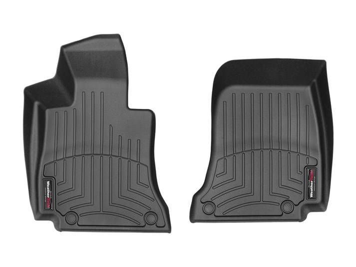 3D килимки для Mercedes E-class W213 2016- чорні передні WeatherTech 449731 46579 фото