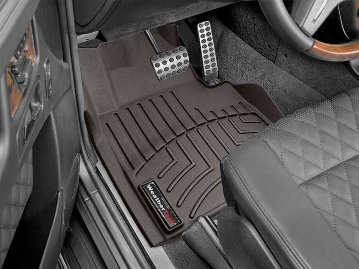 3D килимки для Mercedes G-class W463 2013-2018 какао передні WeatherTech 474941 141714 фото