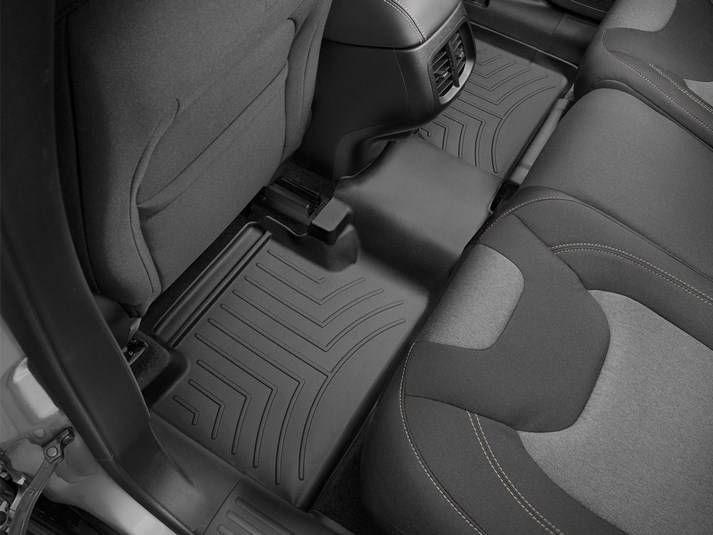3D килимки для Jeep Cherokee 2013- чорні задні WeatherTech 445662 98215 фото