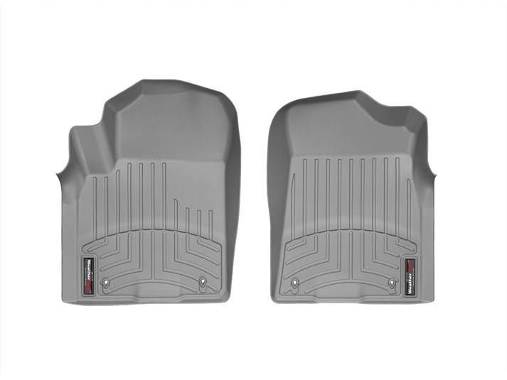 3D коврики для Infiniti QX56, QX80 2010-, Nissan Armada 2017- cерые передние WeatherTech 463361 141638 фото