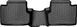 3D килимки для Jeep Cherokee 2013- чорні задні WeatherTech 445662 98215 фото 3