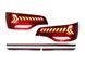 Задние фонари Led (Red) на Audi Q7 4L 2005-2015 года 522804 фото 6