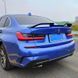 Спойлер на BMW 3 G20 2018- стиль M3 чорний глянець V1 414150 фото 2