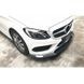 Карбоновый диффузор переднего бампера для Mercedes-Benz C-class W205 2014-2018 AMG-Line под заказ 356756 фото 3