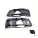 Решетки переднего бампера на Audi Q7 2015-2020 Standard Edition Full Black 431437 фото 1