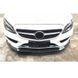 Карбоновый диффузор переднего бампера для Mercedes-Benz C-class W205 2014-2018 AMG-Line под заказ 356756 фото 2
