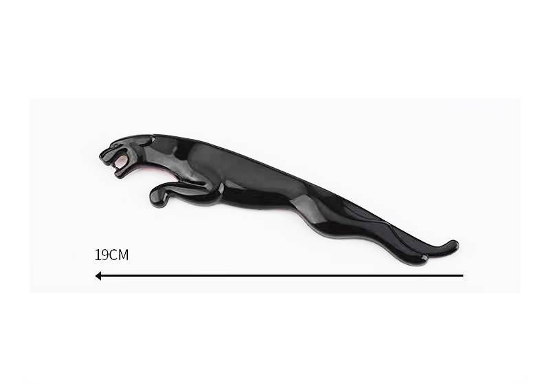 Автологотип шильдик эмблема Jaguar Black 190мм 430782 фото