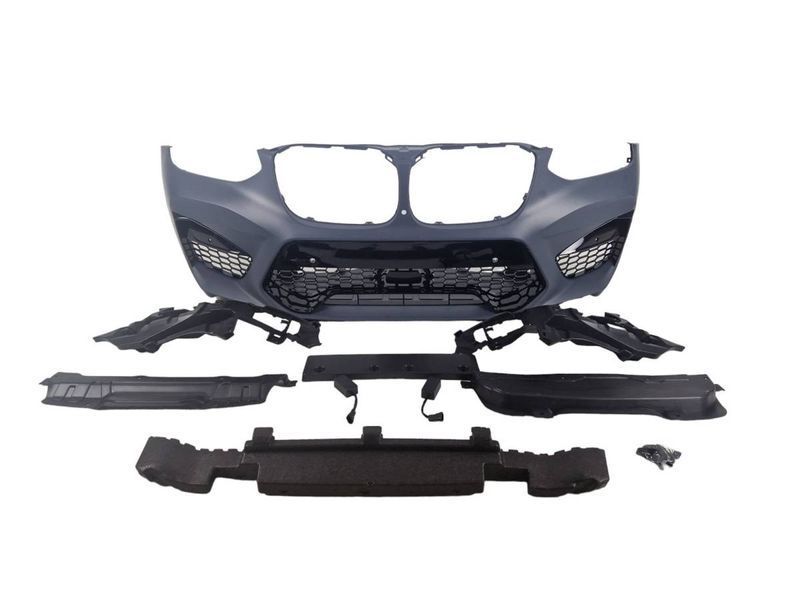 Передній бампер на BMW X3 G01 2018-2022 стиль X3M F97 429474 фото