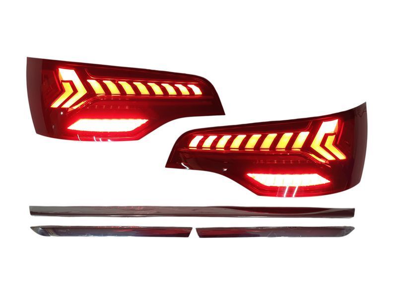Задние фонари Led (Red) на Audi Q7 4L 2005-2015 года 522804 фото