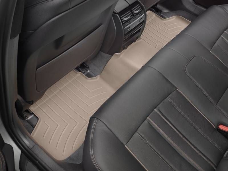 3D коврики для BMW 5 G30 2017- бежевые задние WeatherTech 4510892 46179 фото