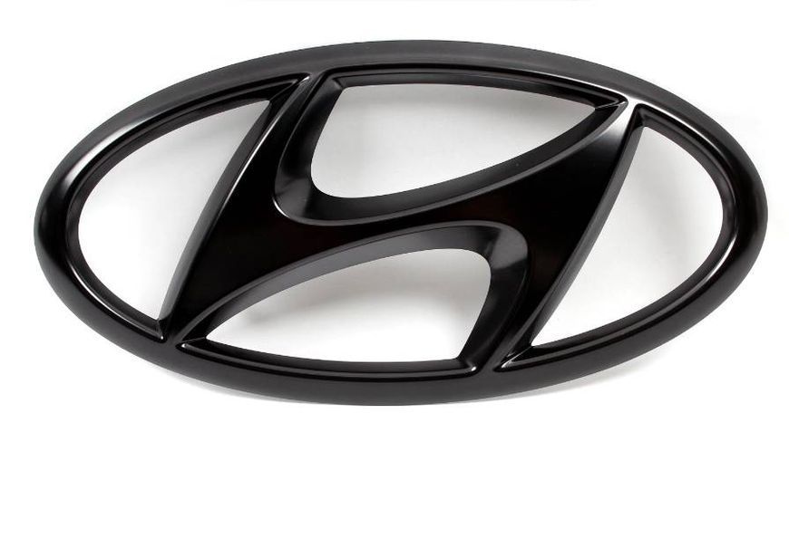 Автологотип шильдик эмблема Hyundai Black Edition 100мм 521652 фото Автологотип шильдик эмблема Hyundai Black Edition 100мм 521652 фото