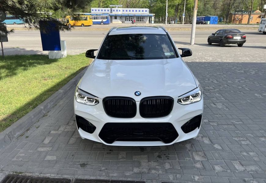 Передній бампер на BMW X3 G01 2018-2022 стиль X3M F97 429474 фото