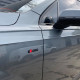 Автологотип шильдик емблема напис Audi S-line 72x15 мм black глянець