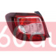 Фонарь задний Dacia/Renault Sandero 2013- левый темн.отражатель Depo 551-19A7L-UE2