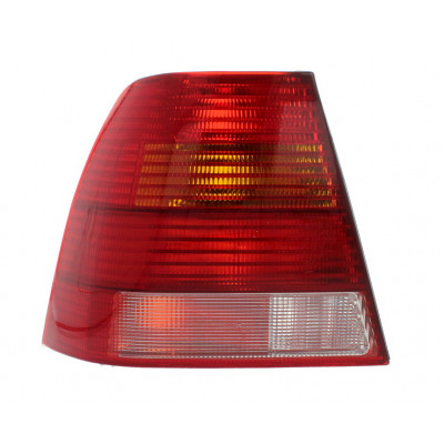 Ліхтар задній на Volkswagen Bora 1998-2005 лівий прозоро-червоний Depo 441-1931L-UE-CR