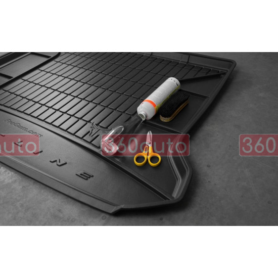 Коврик в багажник для Ford S-Max 2006-2015 сложенный 3й ряд Frogum TM403215
