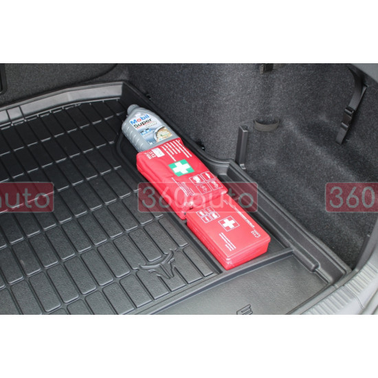 Килимок у багажник для Volkswagen Sharan, Seat Alhambra 2010- 7 місць Frogum ProLine 3D TM403284