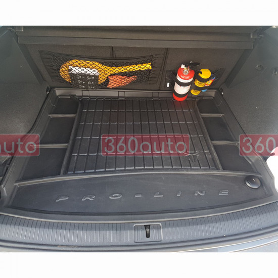 Килимок у багажник для Volkswagen Tiguan 2015- верхня полка Frogum ProLine 3D TM405356