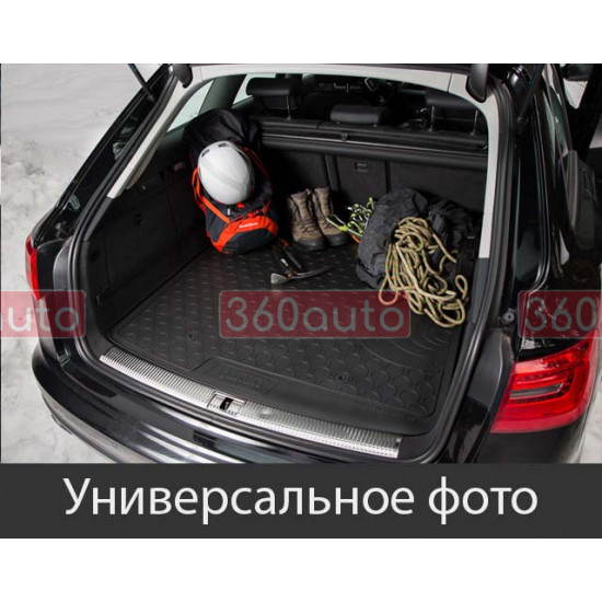 Коврик в багажник для Skoda Octavia A7 2013-2019 Wagon верхняя полка GledRing 1512