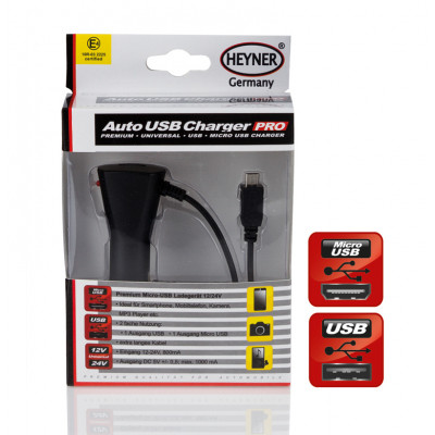 Зарядний USB пристрій Heyner Auto USB Charger PRO 511 500