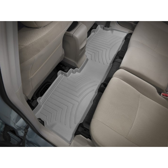 3D килимки для Toyota Prius V 2012- сірі задні WeatherTech 464272