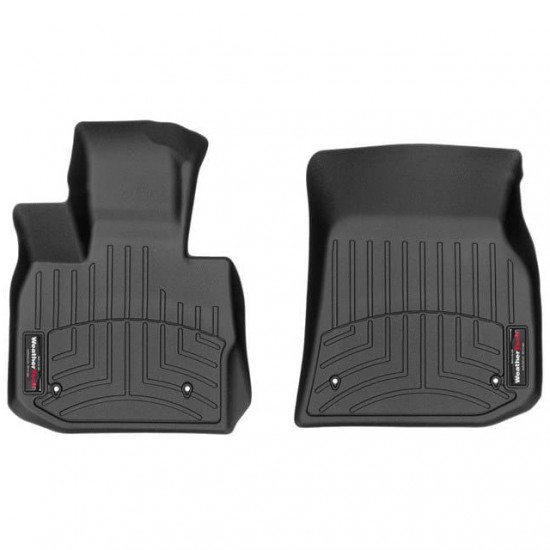 3D коврики для BMW X3 G01, X4 G02 2017- черные передние WeatherTech 4412731