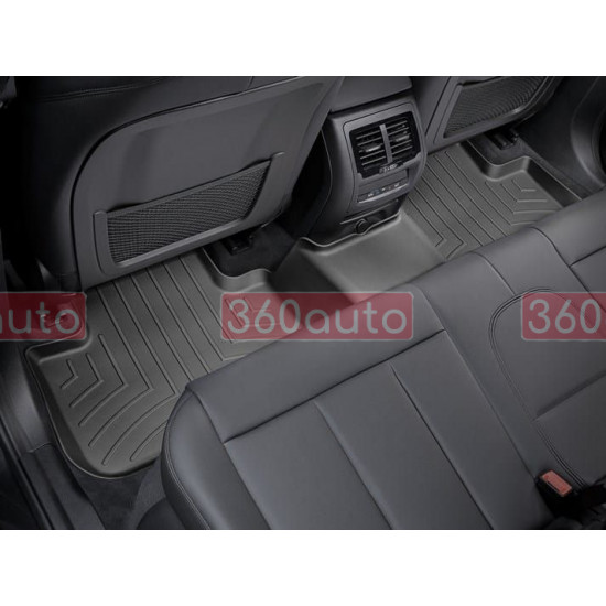 3D коврики для BMW X3 G01, X4 G02 2017- черные задние WeatherTech 4412732