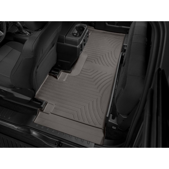 3D килимки для Ford F-150 2014-2020, 2021- SuperCab какао задні Bucket Seating WeatherTech 476973