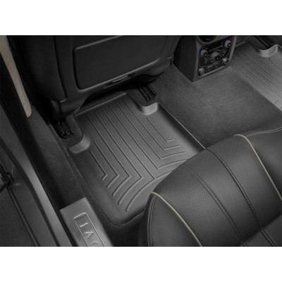 3D килимки для Jaguar XJ 2010- чорні задні WeatherTech 444473