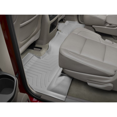 3D килимки для Kia Soul EV 2015- electro сірі задні WeatherTech 4611162