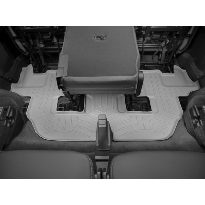 3D килимки для Land Rover Discovery 2009-2016 сірі 3 ряд WeatherTech 463624