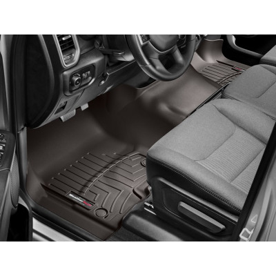 3D коврики для Dodge Ram 2019- какао передние Bench Seating WeatherTech 4714301