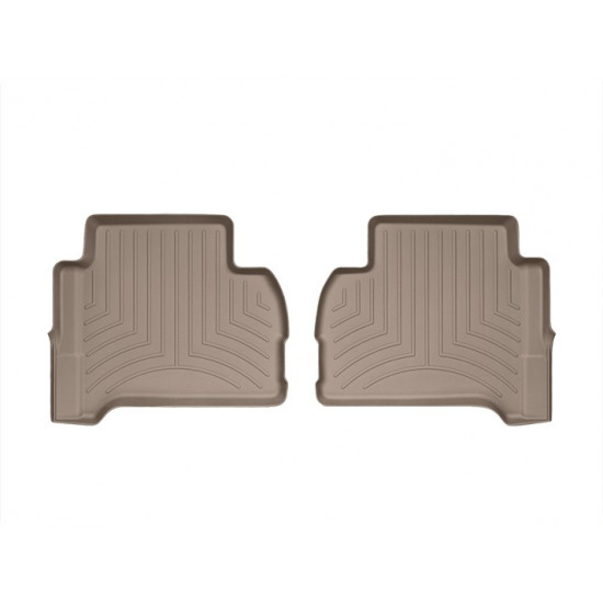 3D килимки для Volkswagen Amarok 2010- бежеві задні WeatherTech 453262
