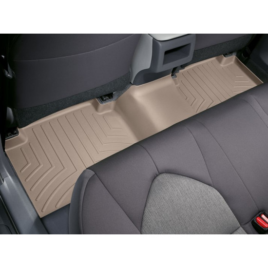 3D килимки для Toyota Camry XV70 2018- Hybrid бежеві задні WeatherTech 4512303