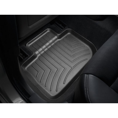 3D килимки для Chrysler 300, 300C, Dodge Charger 2011- чорні задні WeatherTech 443792
