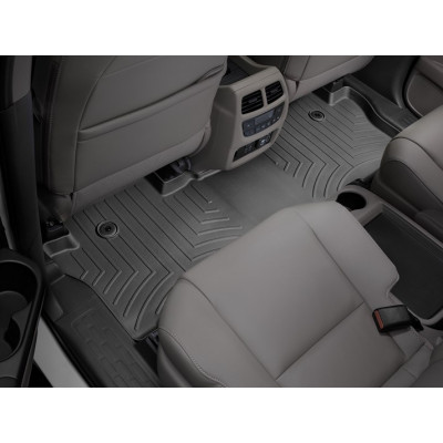 3D килимки для Honda Pilot 2015- 7 місць чорні задні WeatherTech 448395