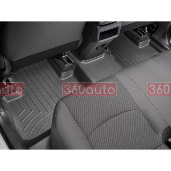 3D коврики для Toyota RAV4 2019- черные задние WeatherTech 4415162