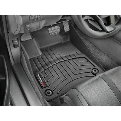 3D килимки для Honda Accord 2017- чорні передні WeatherTech 4412641