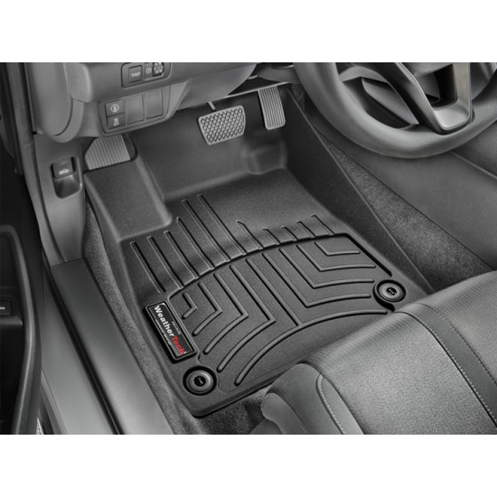 3D коврики для Honda Accord 2017- черные передние WeatherTech 4412641