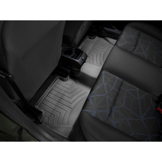 3D килимки для Ford EcoSport 2013- чорні задні WeatherTech 443232