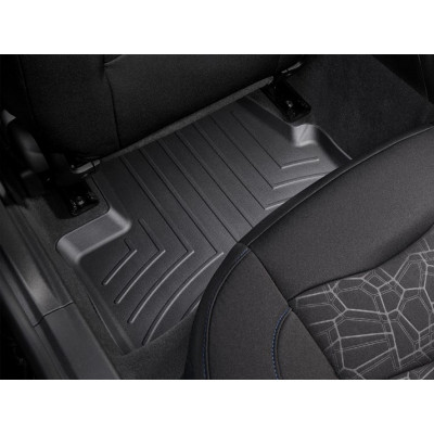 3D килимки для Chevrolet Volt 2016- чорні задні WeatherTech 449382