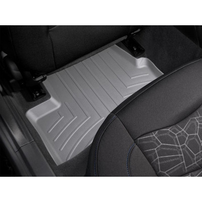 3D килимки для Chevrolet Volt 2016- сірі задні WeatherTech 469382