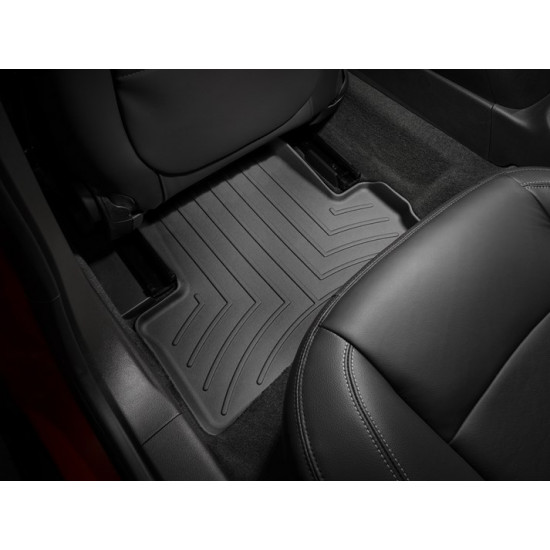 3D килимки для Chevrolet Volt 2011-2015 чорні задні WeatherTech 445272
