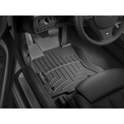 3D килимки для BMW 6 G32 2017- xDrive чорні передні WeatherTech 445081